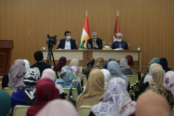 Secretary-General of the Kurdistan Islamic Union meets with Union cadres in Sulaymaniyah