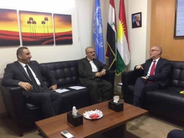 Kurdistan Islamic Union bloc visits UN Regional Office