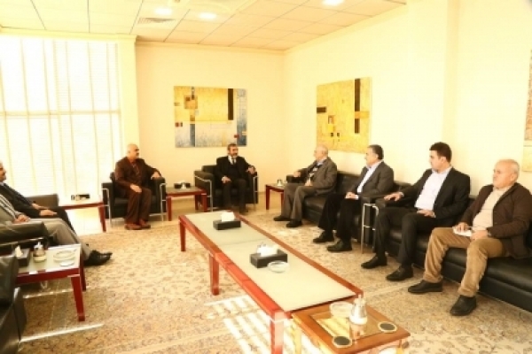 Kurdistan Islamic Union discuss with the Change Movement improving the living conditions of citizens