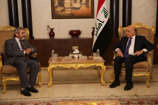 Secretary-General of the Kurdistan Islamic Union visits the Iraqi Foreign Minister