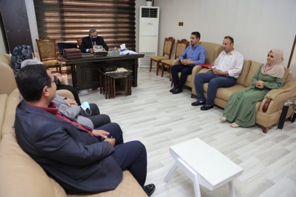 الأمين العام للاتحاد الإسلامي الكردستاني يزور مركز تنمية نشاطات الشباب