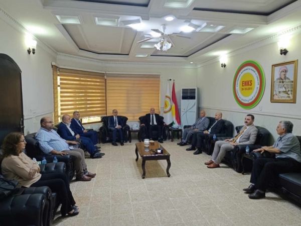 وفد من الاتحاد الإسلامي الكردستاني يزور المجلس الوطني الكردي السوري