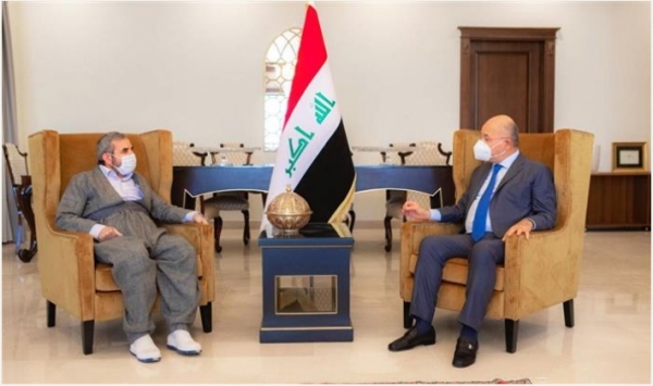 Secretary-General of the Kurdistan Islamic Union visits the President of the Republic of Iraq