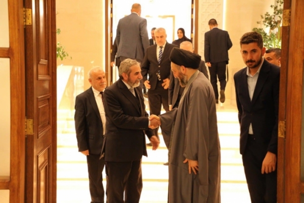 الأمين العام للاتحاد الإسلامي الكردستاني يزور السيد عمار الحكيم
