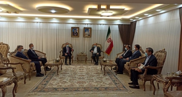A delegation of the Kurdistan Islamic Union visits the Iranian consulate in Erbil
