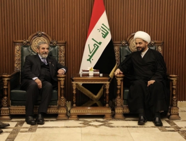 Secretary-General of the Kurdistan Islamic Union visits the Secretary-General of the Asaib Ahl al-Haq movement