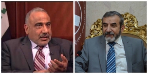 عبدالمهدي يطمئن الأمين العام للاتحاد الإسلامي الكردستاني أنه لن يقطع رواتب الإقليم