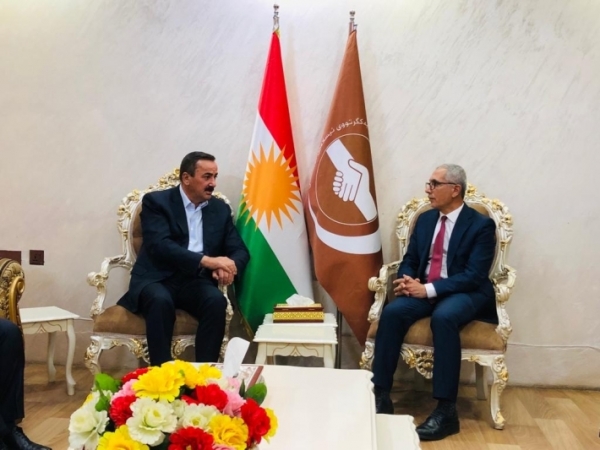 Kurdistan Islamic Union received a delegation from the Patriotic Union of Kurdistan