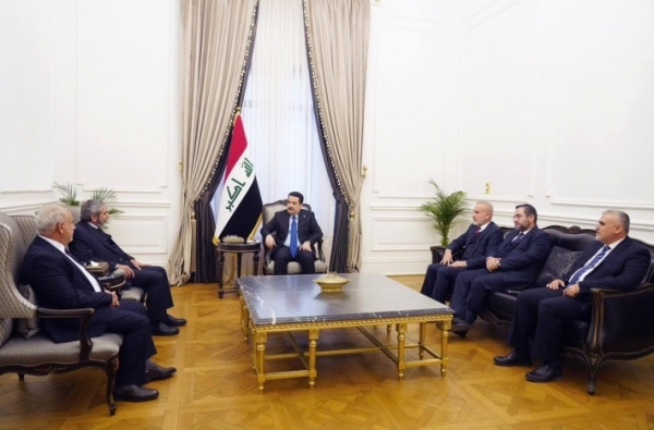 Secretary-General of the Kurdistan Islamic Union visits Iraqi PM in Baghdad