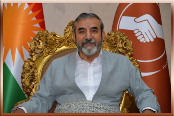 الأمين العام للاتحاد الإسلامي الكردستاني يتلقى برقيات التهنئة